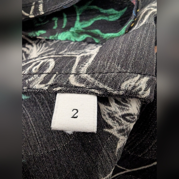 Sandro Paris Colchique Celestial Print Top - Picture 11 of 11